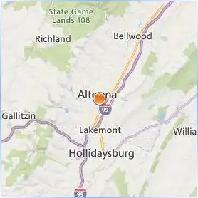 Greater Altoona Career & Technology Center Location Map Greater Altoona Career & Technology Center Location Map