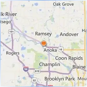 Anoka Technical College Location Map Anoka Technical College Location Map