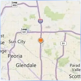 Arizona College of Nursing Phoenix Location Map Arizona College of Nursing Phoenix Location Map