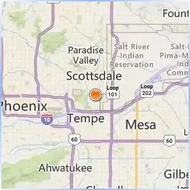 Arizona State University Digital Immersion Location Map Arizona State University Digital Immersion Location Map