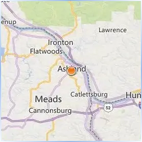 Ashland Community and Technical College Location Map