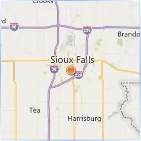 Augustana University Location Map Augustana University Location Map