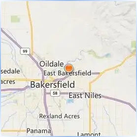 Bakersfield College Location Map