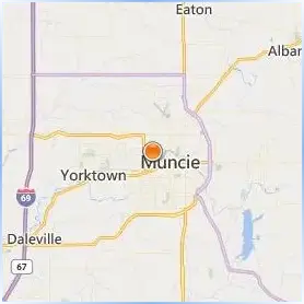 Ball State University Location Map Ball State University Location Map