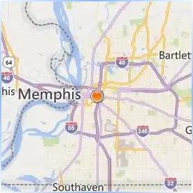 Baptist Health Sciences University Location Map
