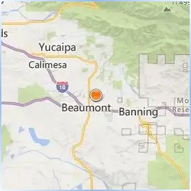Beaumont Adult School Location Map Beaumont Adult School Location Map
