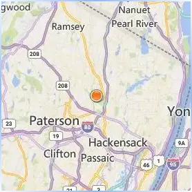 Bergen Community College Location Map