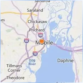 Bishop State Community College Location Map