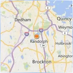 Blue Hills Regional Technical School Location Map Blue Hills Regional Technical School Location Map