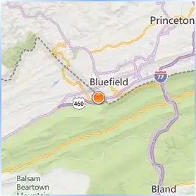 Bluefield University Location Map Bluefield University Location Map
