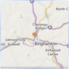SUNY Broome Community College Location Map