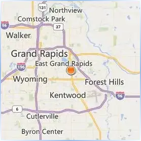 Calvin College Location Map Calvin College Location Map