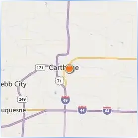 Carthage R9 School District Carthage Technical Center Location Map Carthage R9 School District Carthage Technical Center Location Map