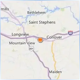 Catawba Valley Community College Location Map Catawba Valley Community College Location Map