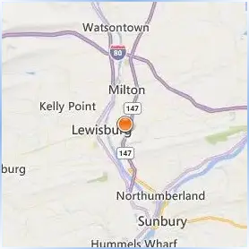 Central Susquehanna Intermediate Unit LPN Career Location Map Central Susquehanna Intermediate Unit LPN Career Location Map
