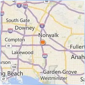 Cerritos College Location Map Cerritos College Location Map