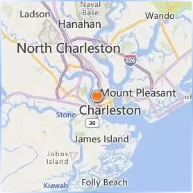 Citadel Military College of South Carolina Location Map Citadel Military College of South Carolina Location Map