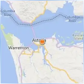 Clatsop Community College Location Map