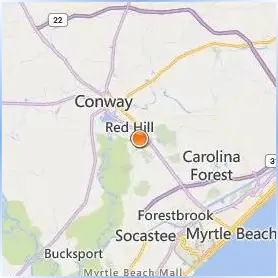 Coastal Carolina University Location Map Coastal Carolina University Location Map