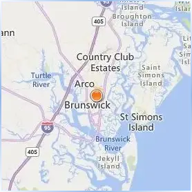 College of Coastal Georgia Location Map College of Coastal Georgia Location Map
