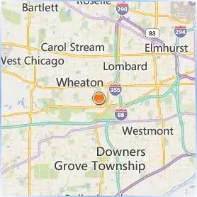 College of DuPage Location Map