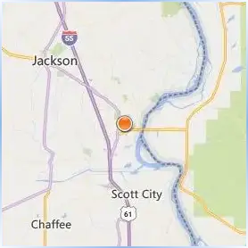 Southeast Missouri Hospital College of Nursing and Health Sciences Location Map