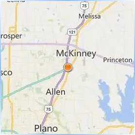 Collin County Community College District Location Map