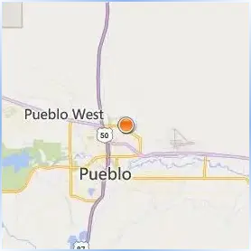Colorado State University Pueblo Location Map Colorado State University Pueblo Location Map