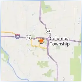 Columbia College Location Map