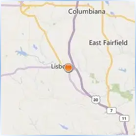 Columbiana County Career and Technical Center Location Map Columbiana County Career and Technical Center Location Map