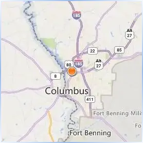 Columbus Technical College Location Map Columbus Technical College Location Map