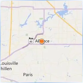 Community Services Division Alliance City Location Map Community Services Division Alliance City Location Map