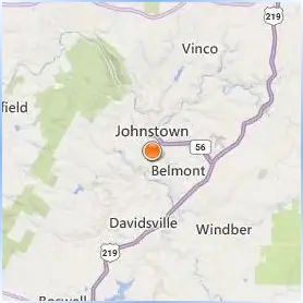 DLP Conemaugh Memorial Medical Center Location Map