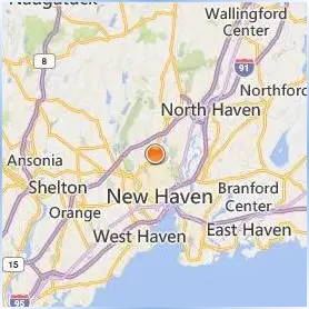 Porter & Chester Institute of Hamden Location Map