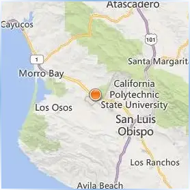 Cuesta College Location Map Cuesta College Location Map