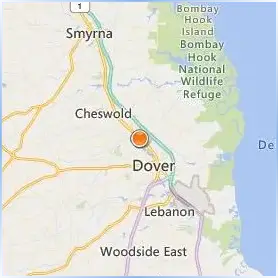 Delaware State University Location Map