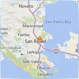 Dominican University of California Location Map Dominican University of California Location Map
