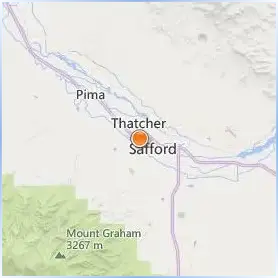 Eastern Arizona College Location Map Eastern Arizona College Location Map