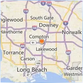 Compton College Location Map Compton College Location Map
