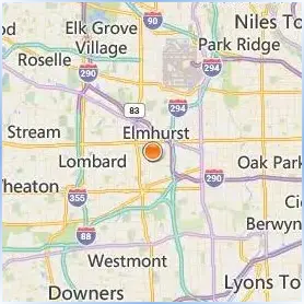 Elmhurst University Location Map Elmhurst University Location Map
