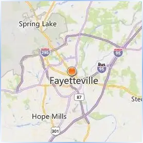 Fayetteville State University Location Map Fayetteville State University Location Map
