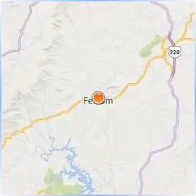 Ferrum College Location Map Ferrum College Location Map