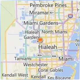 Florida Career College Hialeah Location Map