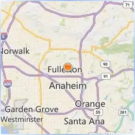 Fullerton College Location Map Fullerton College Location Map