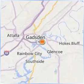 Gadsden State Community College Location Map Gadsden State Community College Location Map