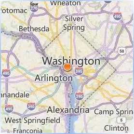 George Washington University Location Map George Washington University Location Map