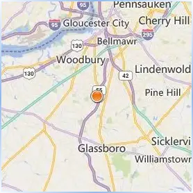 Rowan College of South Jersey Gloucester Location Map