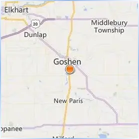Goshen College Location Map Goshen College Location Map