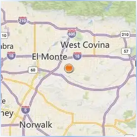 Hacienda La Puente Adult Education Location Map Hacienda La Puente Adult Education Location Map