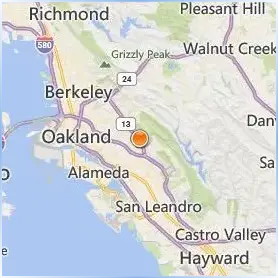 Holy Names University Location Map Holy Names University Location Map